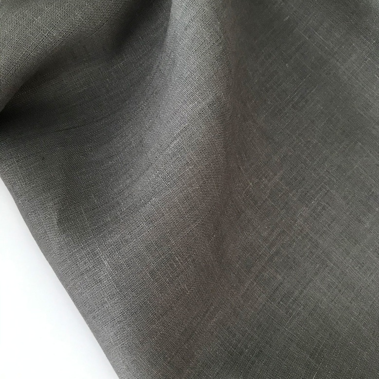 100% лен сорочечный графит Оршанский льнокомбинат Беларусь