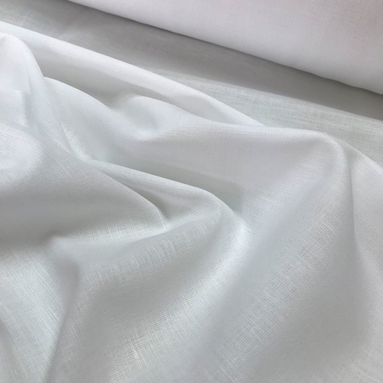 лен сорочечный белый Оршанский льнокомбинат Беларусь