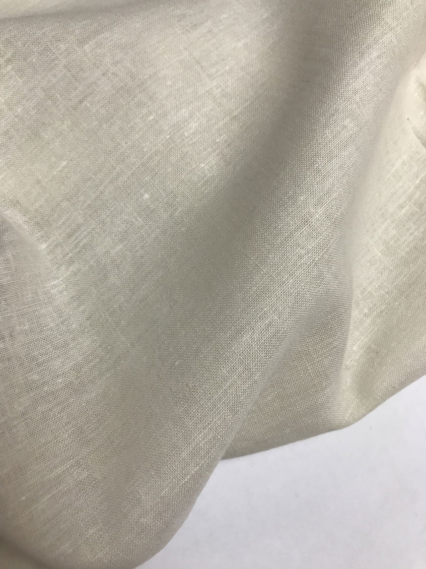 ткань конополя hemp сорочечная голубой меланж