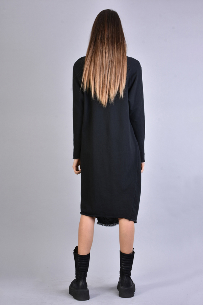 Платье со вставкой из вискозы с регулированием длины SM