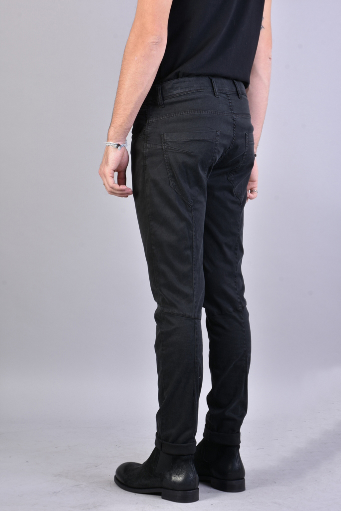 Зауженные брюки из тенселя и хлопка с классической посадкой Xagon