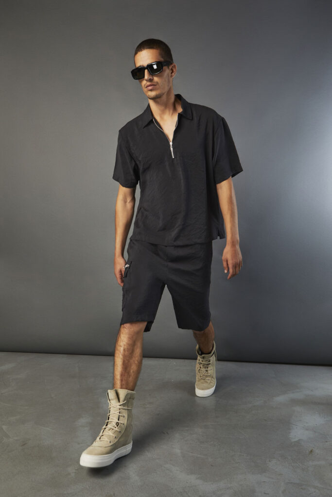 Футболка-поло с воротником на молнии Xagon