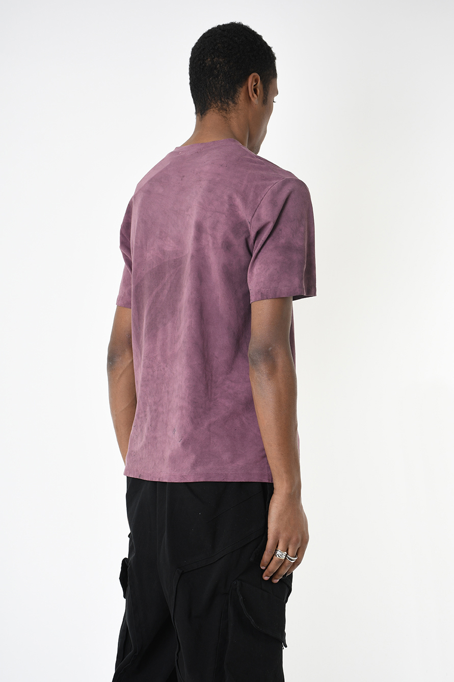 Футболка обычного кроя ручного окрашивания LH