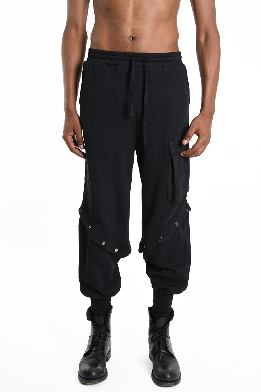 Джоггеры с карманом и отстегивающимися штанинами LH