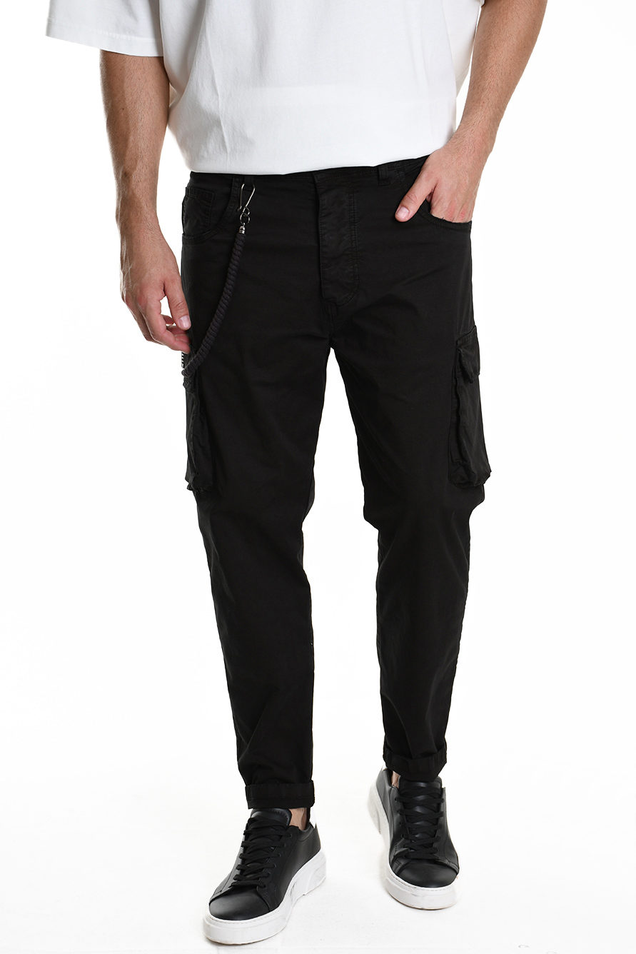 Брюки-карго с потертостями на карманах Xagon