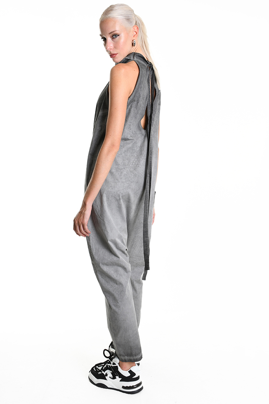 Хлопковый комбинезон с заниженным шаговым швом LH