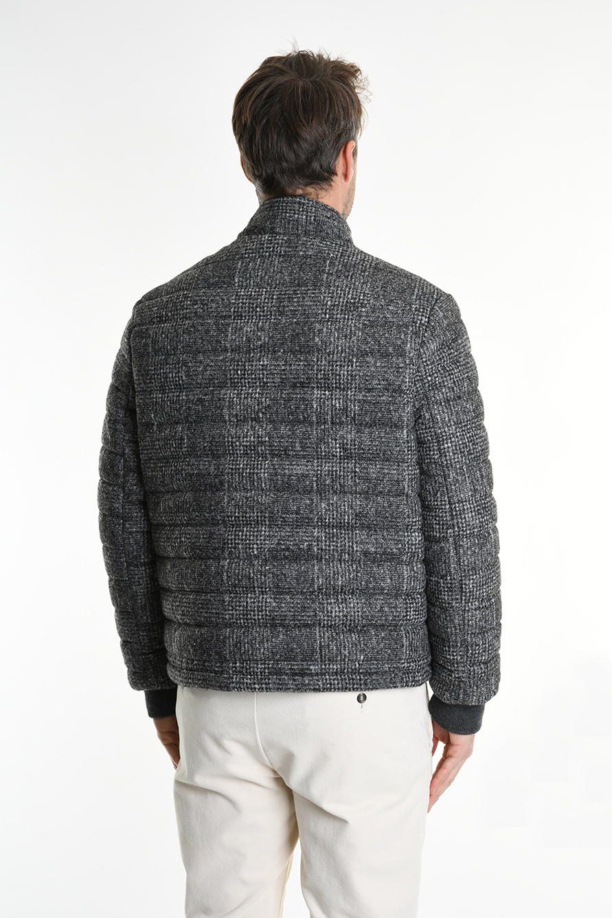 Короткая стеганая куртка из смесовой шерсти Xagon