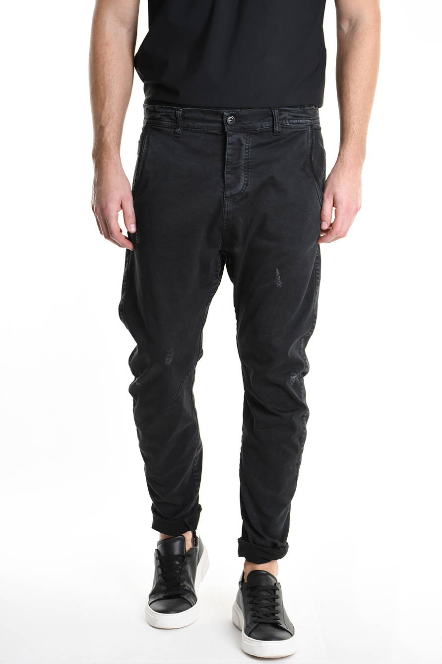 Эластичные брюки антиформ с микроразрывами Xagon