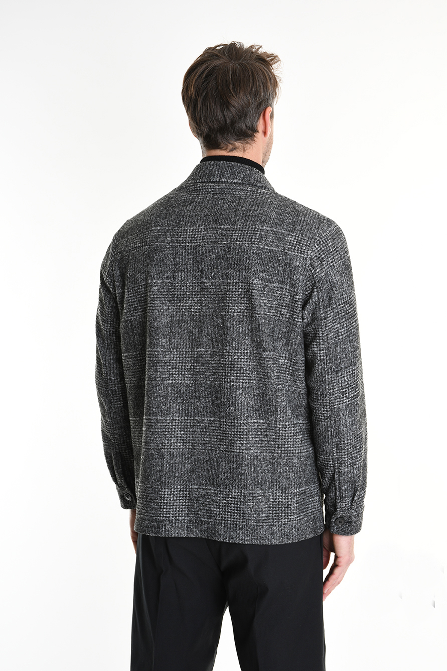 Рубашка из смесовой шерсти с застежкой на пуговицы Xagon