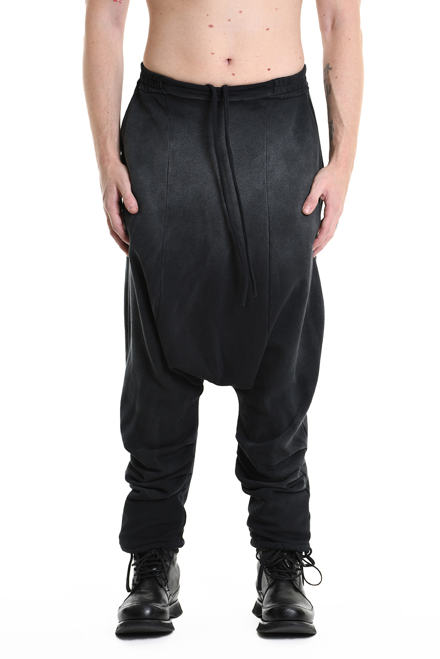 Брюки с покрытием с эффектом окисления с заниженным шаговым швом LH