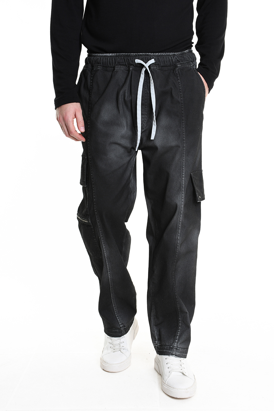 Брюки окрашенные распылением с накладными карманами Xagon