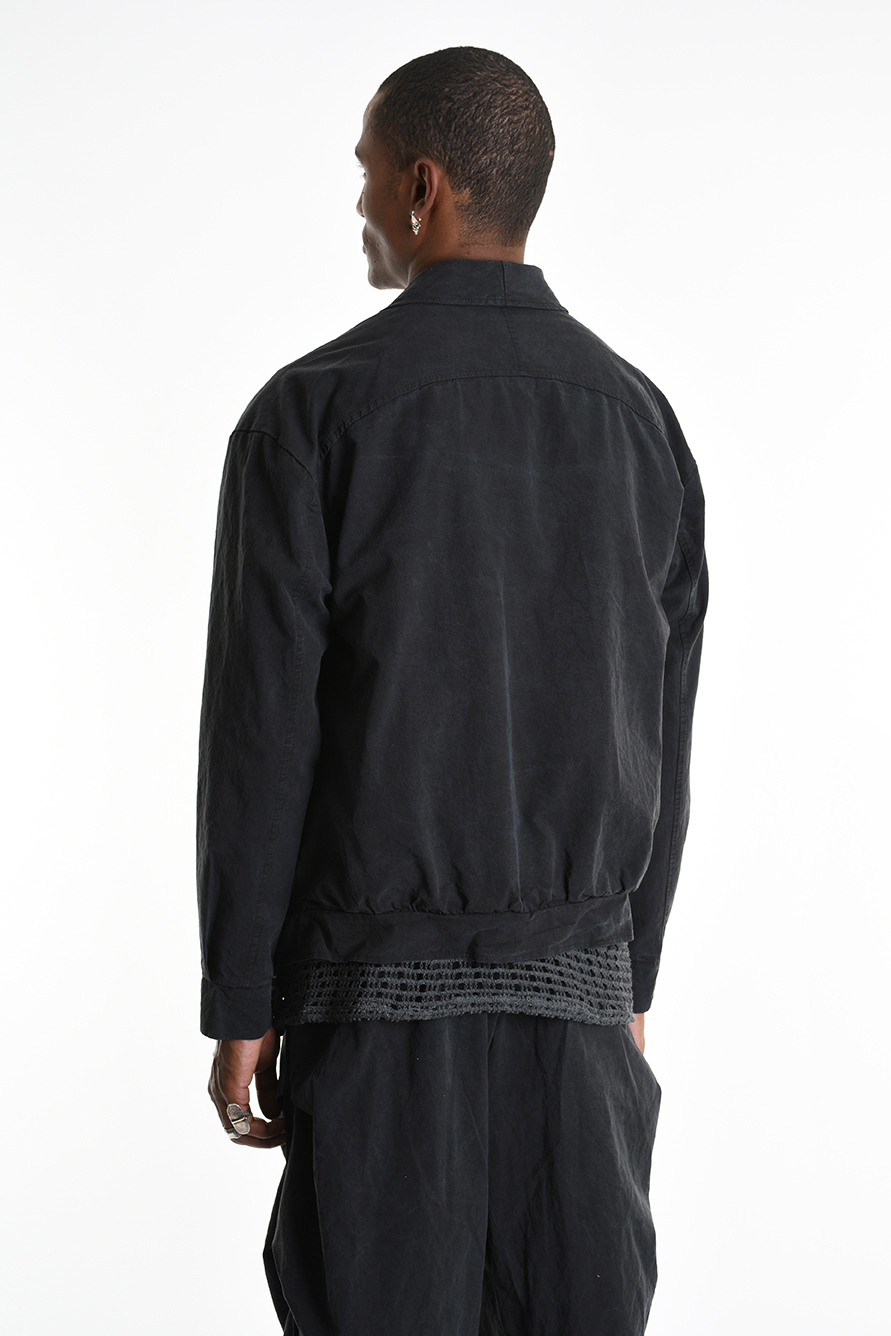 Жакет свободного кроя с эффектом многослойности LH