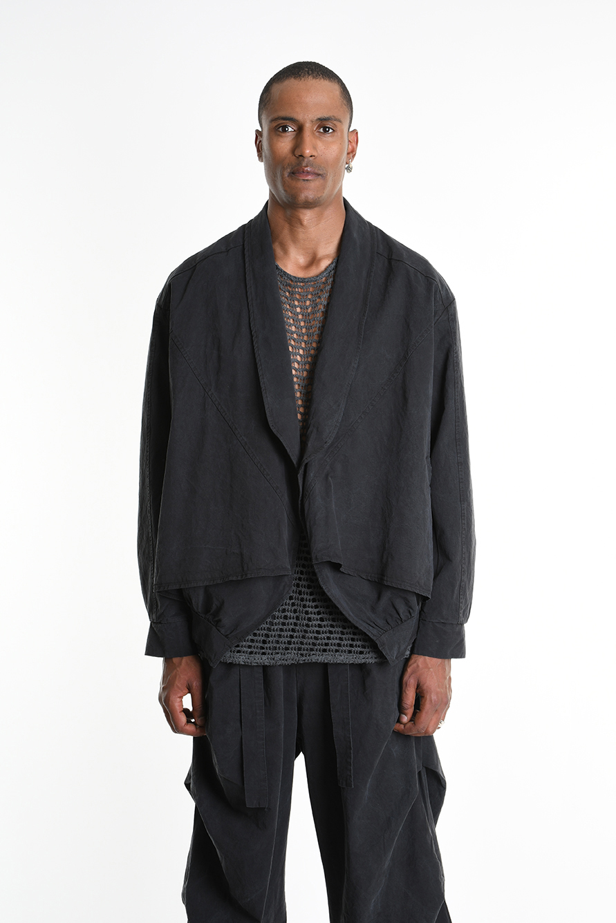 Жакет свободного кроя с эффектом многослойности LH