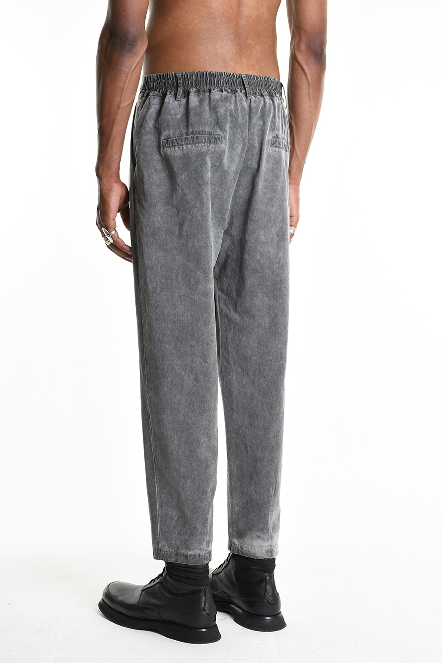 Брюки прямого кроя из хлопка и лиоцелла холодного окрашивания LH