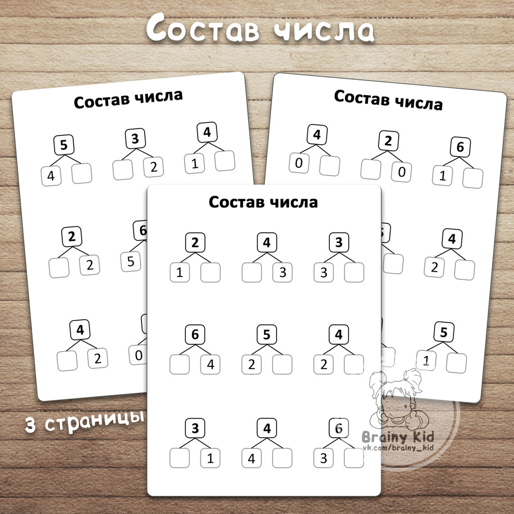 Состав числа