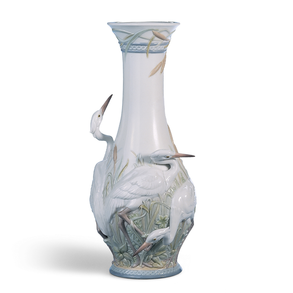 Статуэтка Lladro Ваза с цаплями