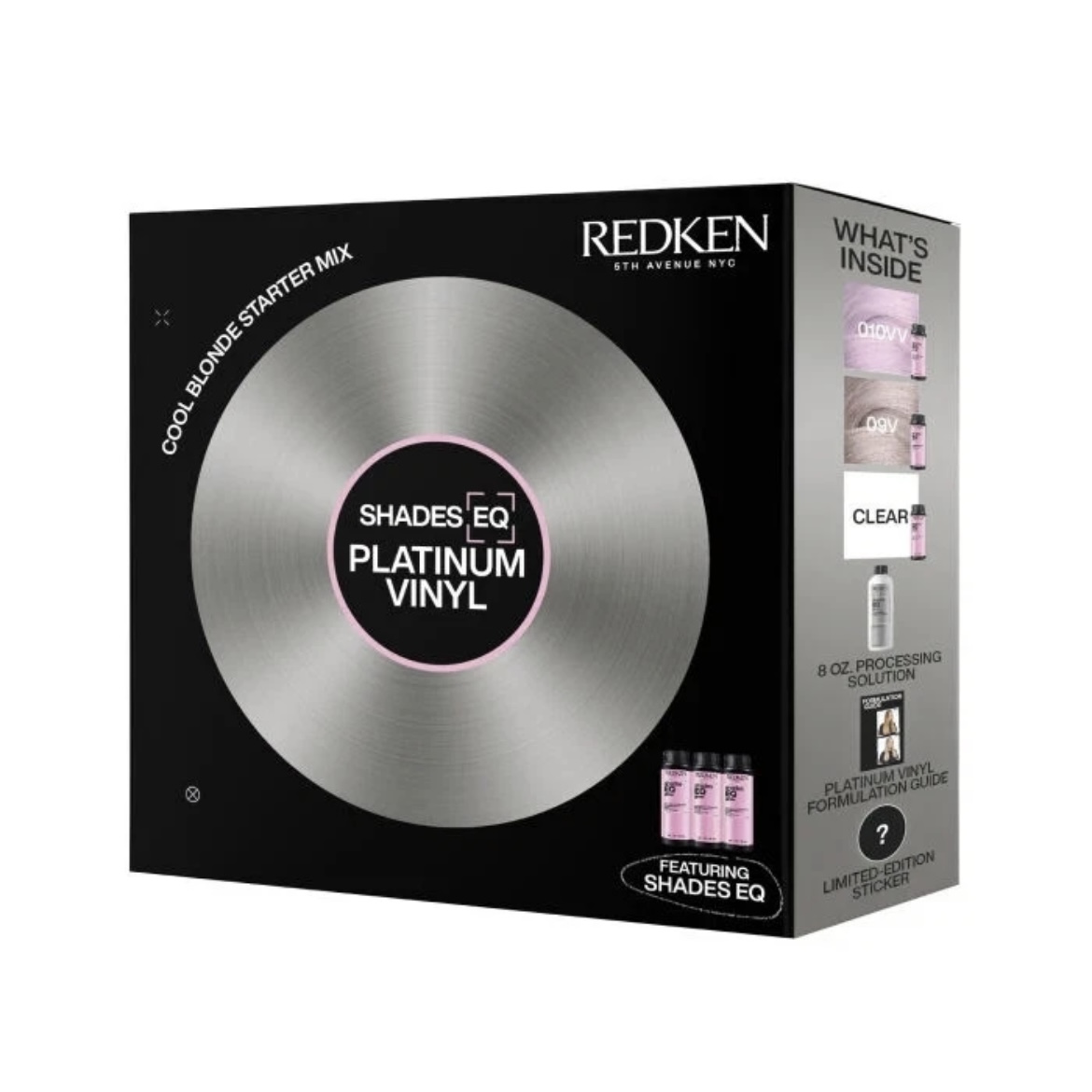 NEW! Набор Redken Shades EQ Vinyl Blonde (PLATINUM)