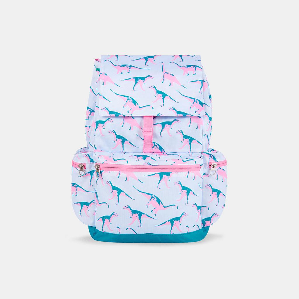 РЮКЗАК НОВЫЙ ДИНОЗАВРОВЫЙ БЕЛЫЙ