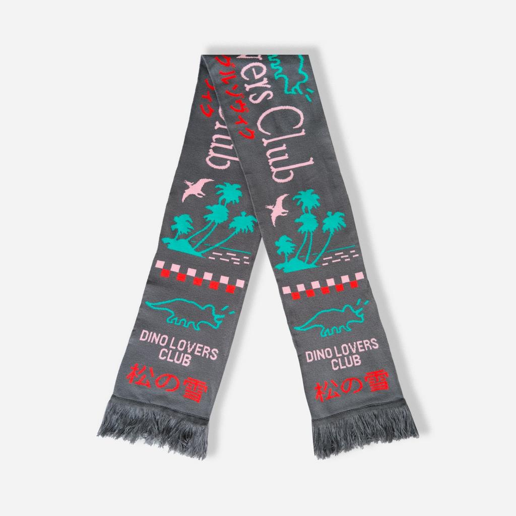ШАРФ DINO LOVERS CLUB D. GREY