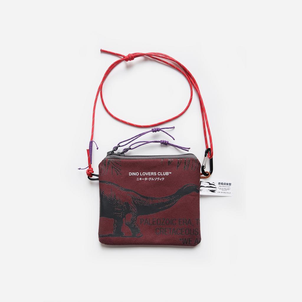 СУМКА DINO LOVERS CLUB SACOCHE BAG BURGUNDY