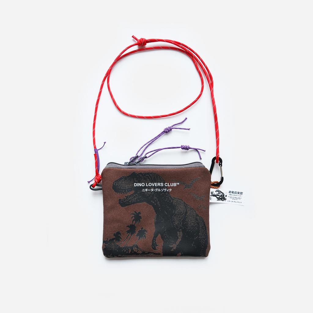 СУМКА DINO LOVERS CLUB SACOCHE BAG BROWN