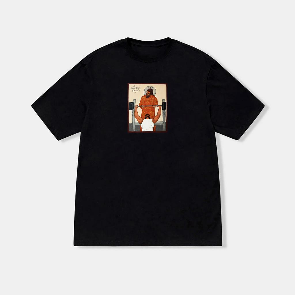 ФУТБОЛКА ЧЕРНАЯ DLC X ANDREY BODKO ВСЕГДА РЯДОМ