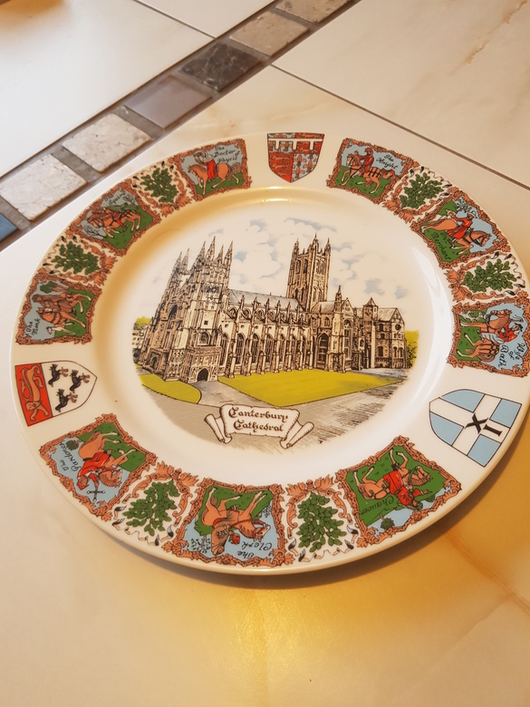 Тарелка, d26 см, фарфор, Англия  GOODLIFFE NEALE