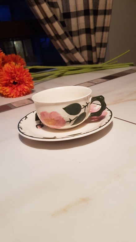 Чашка с блюдцем 200 ml «WILDROSE» Германия фарфор VILLEROY&BOCH