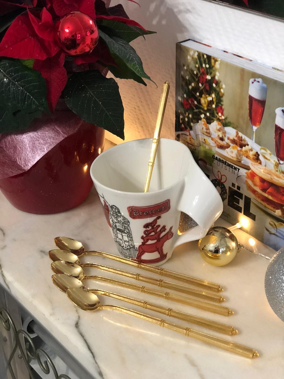 НАБОР ЛОЖЕК ДЛЯ КОФЕ ЛАТТЕ/ДЕСЕРТНАЯ