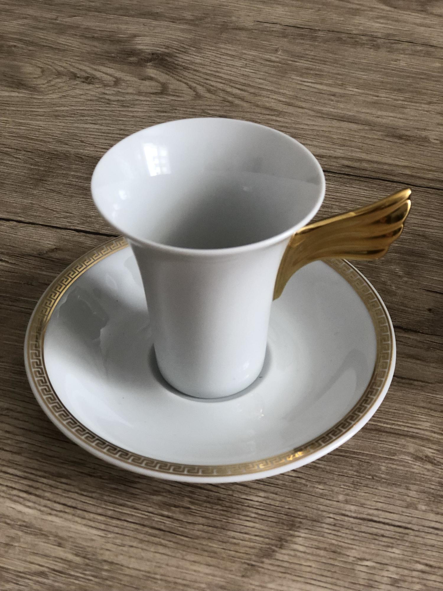 КОФЕЙНАЯ ПАРА VERSACE "MEDAIION MEANDRE D'OR"