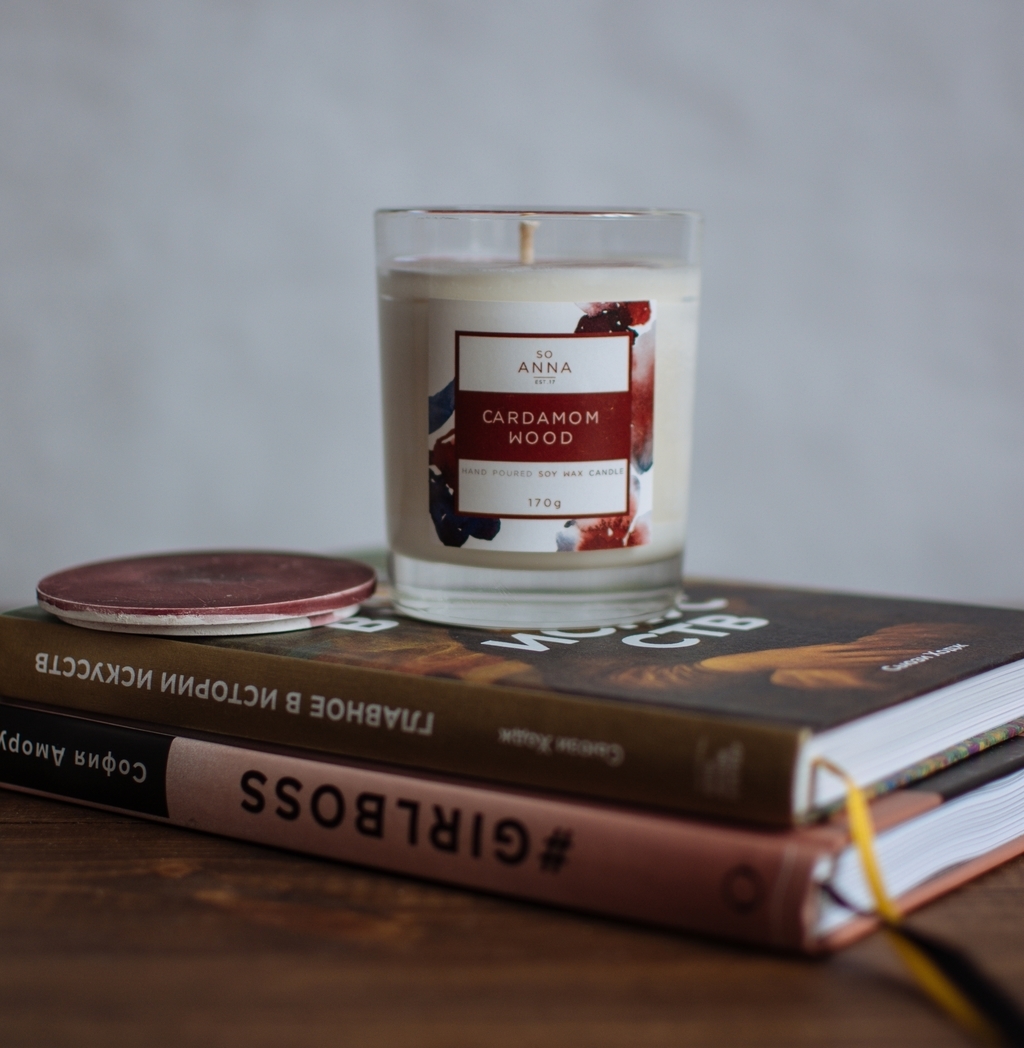 СВЕЧА CARDAMOM WOOD/КАРДАМОН И ДРЕВЕСИНА
