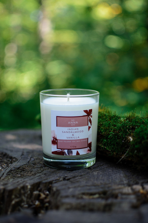 СВЕЧА INDIAN SANDALWOOD & VANILLA/ИНДИЙСКИЙ САНДАЛ И ВАНИЛЬ