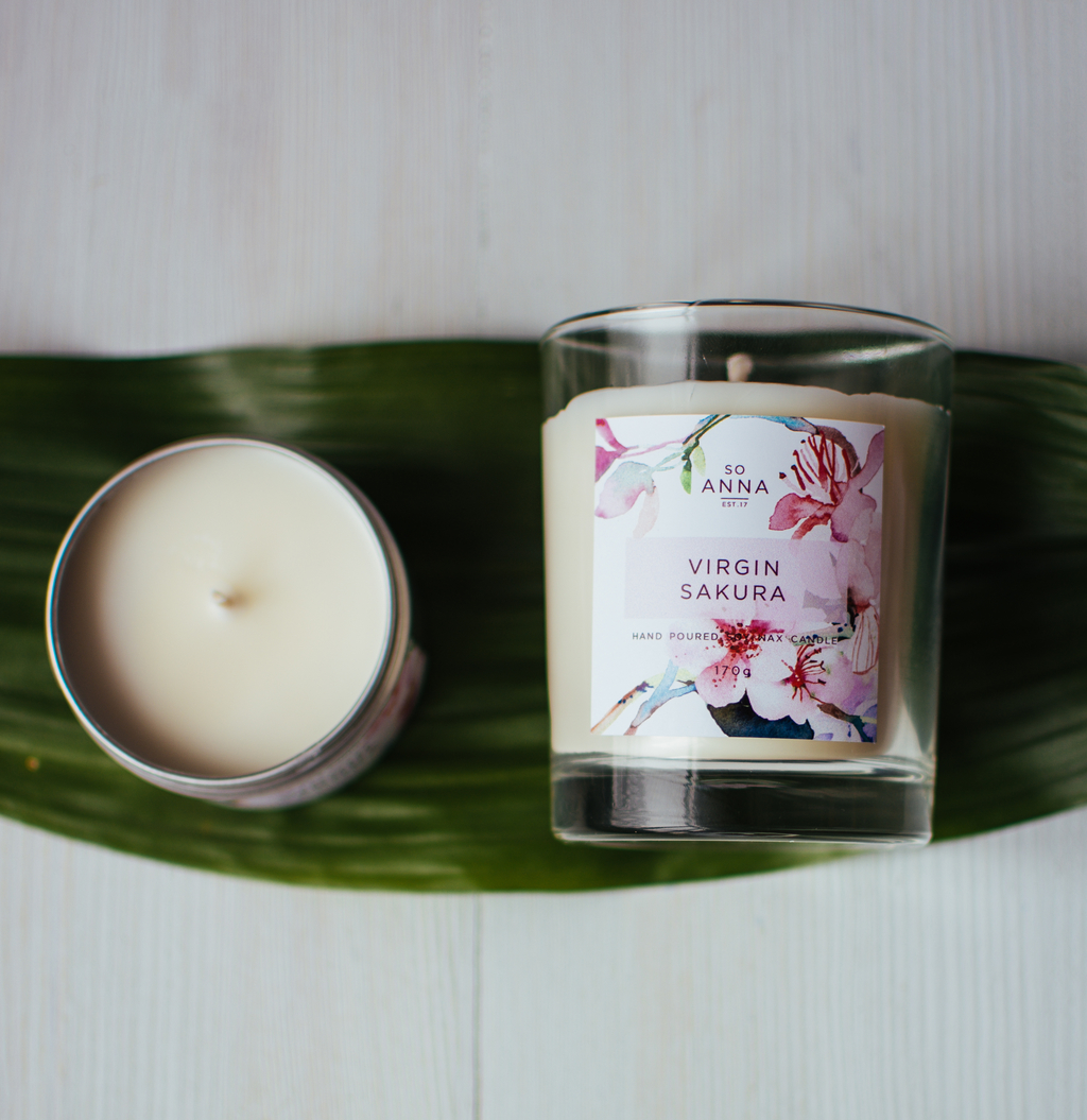 СВЕЧА VIRGIN SAKURA/ДЕВСТВЕННАЯ САКУРА