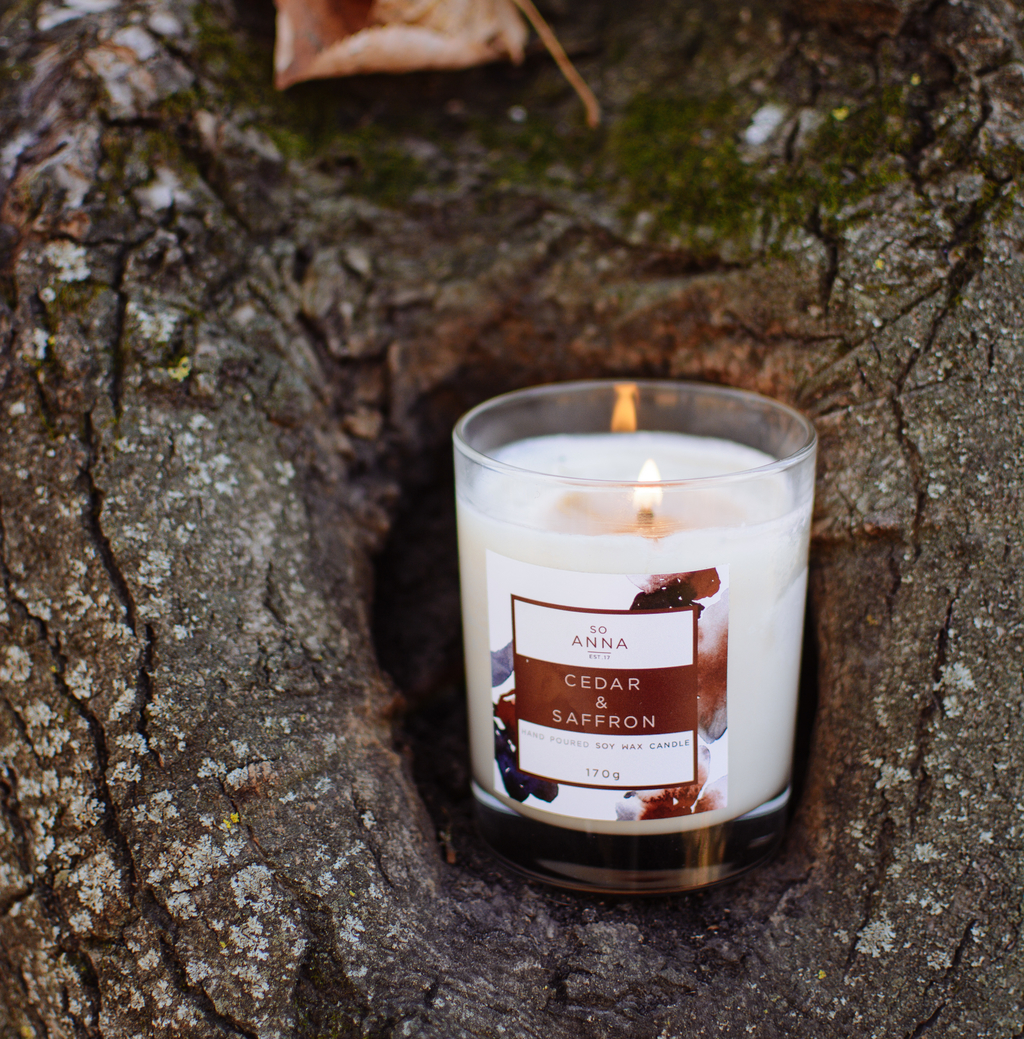СВЕЧА CEDAR & SAFFRON/КЕДР & ШАФРАН