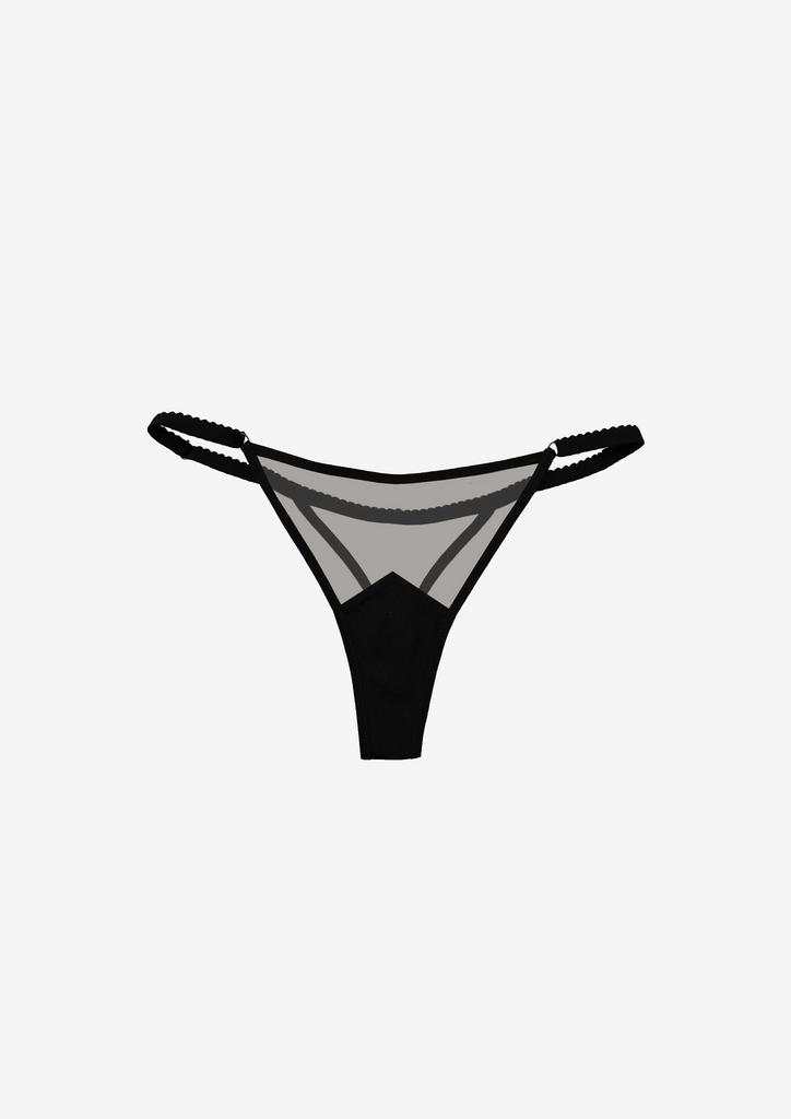 Трусики-стринги Ester Black