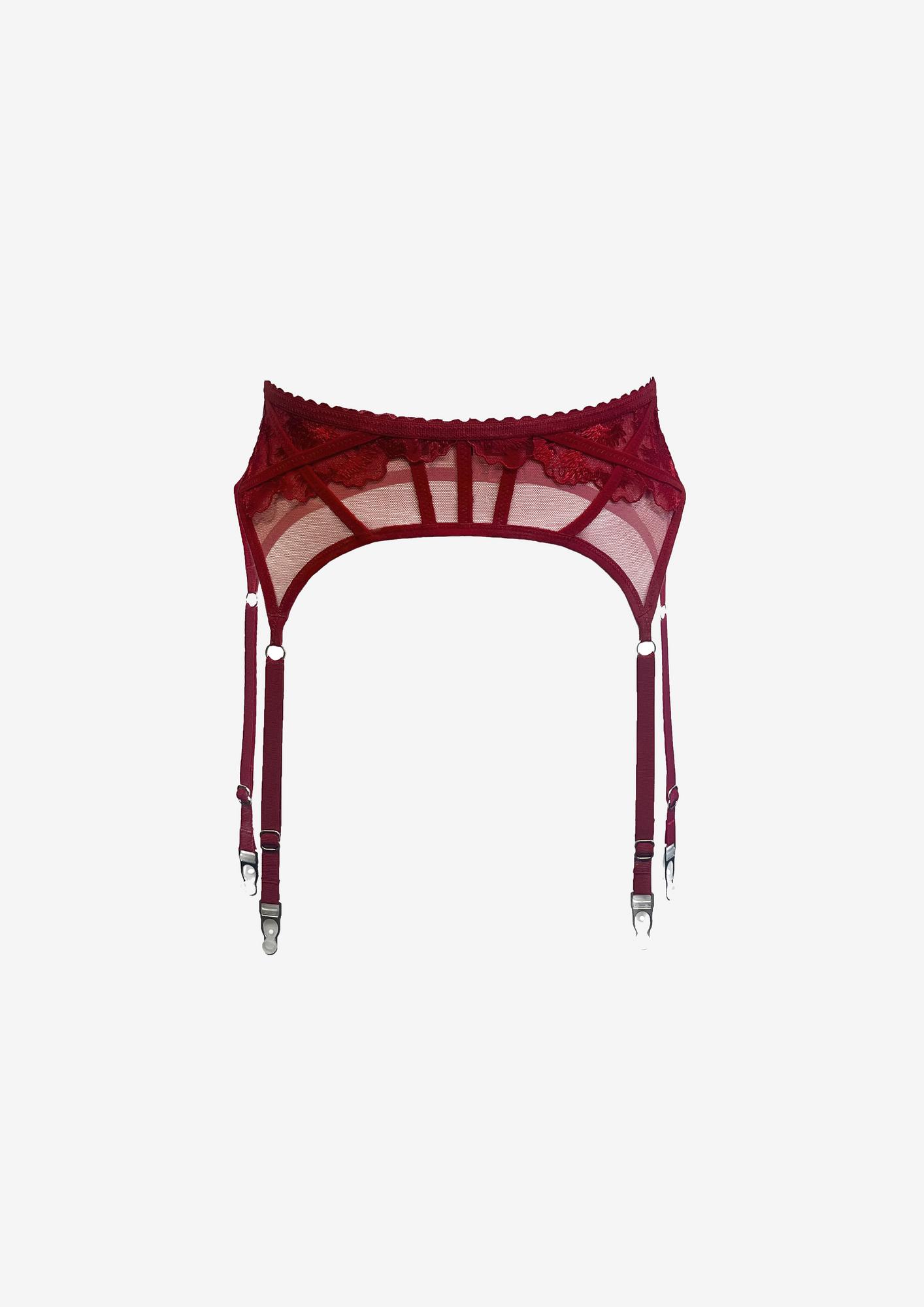 Пояс для чулок Late Night Red