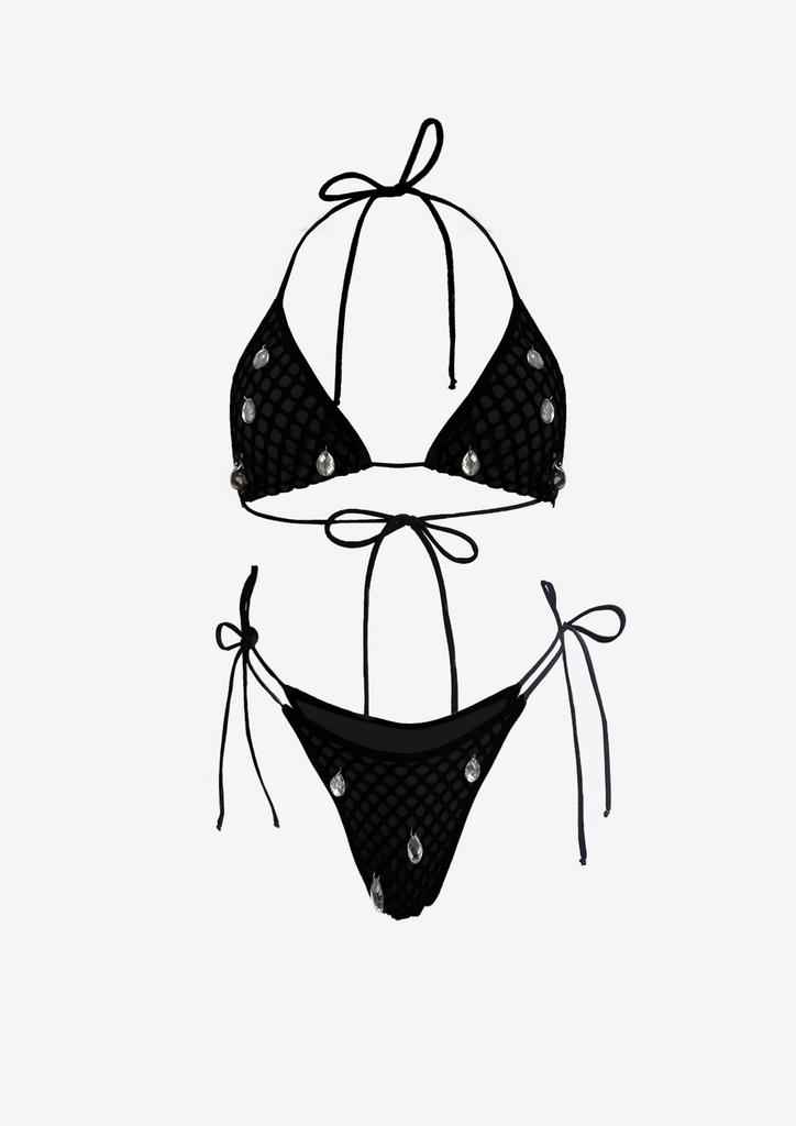 Бикини Crystal Drops Black