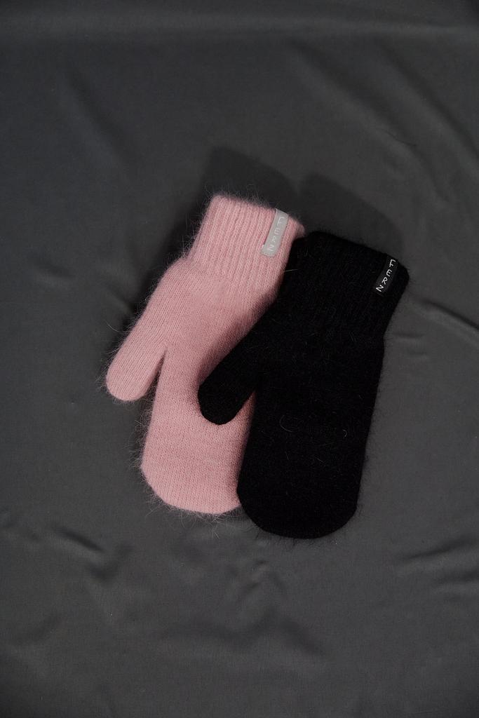 Варежки вязаные