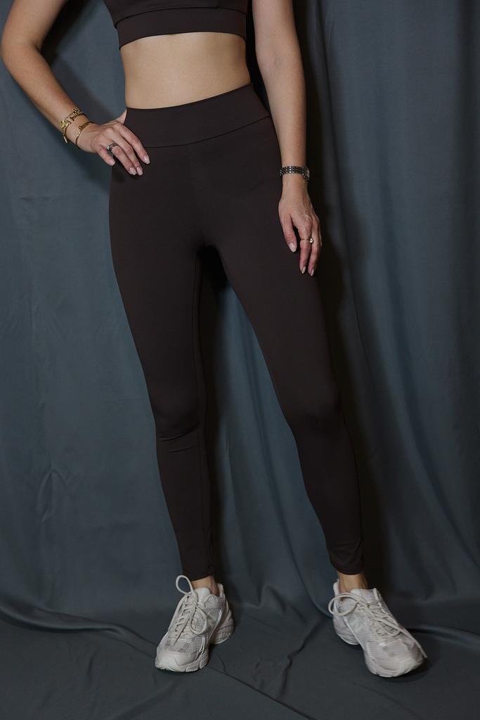 Легинсы шоколадные