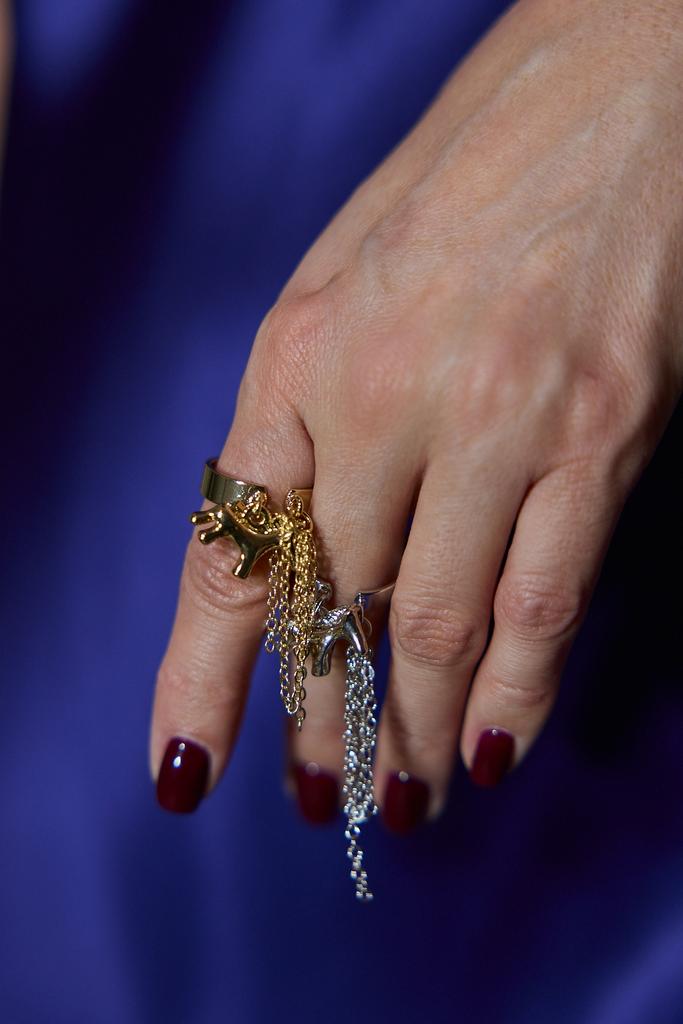 Кольца лошадки с регулировкой размера