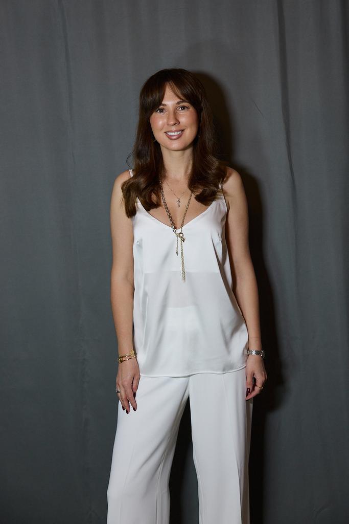 Топ молочный  из вискозы