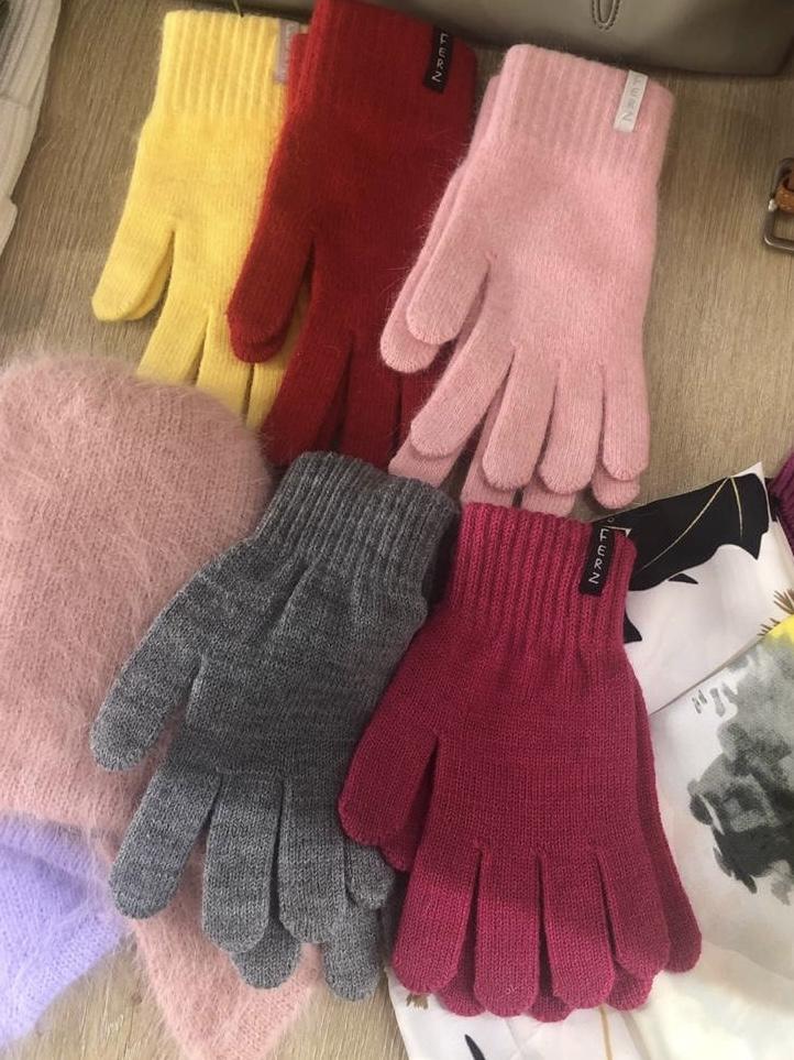 Перчатки вязаные