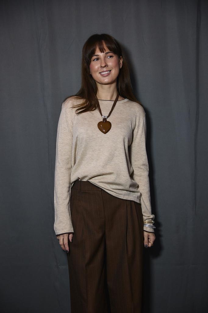 Лонгслив с кантом