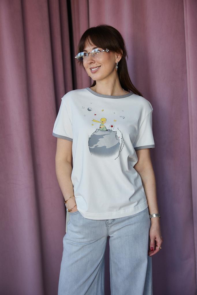 Футболка из трикотажа маленький принц