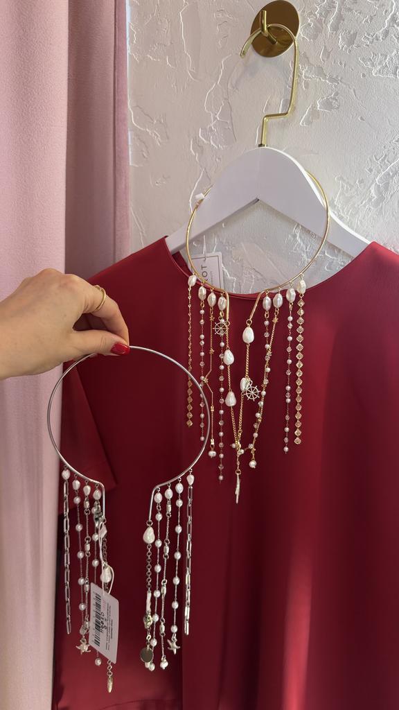 Украшение чокер разъемный с подвесками