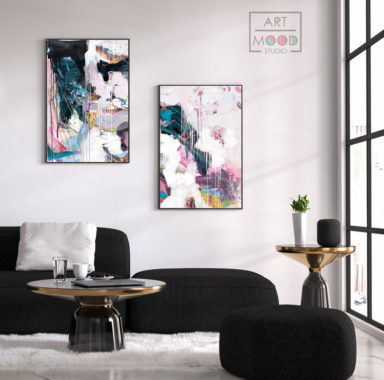 ПАРА ПОСТЕРОВ COLORED RIOT