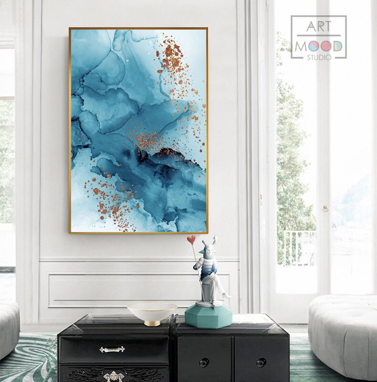 ПОСТЕР ABSTRACT BLUE