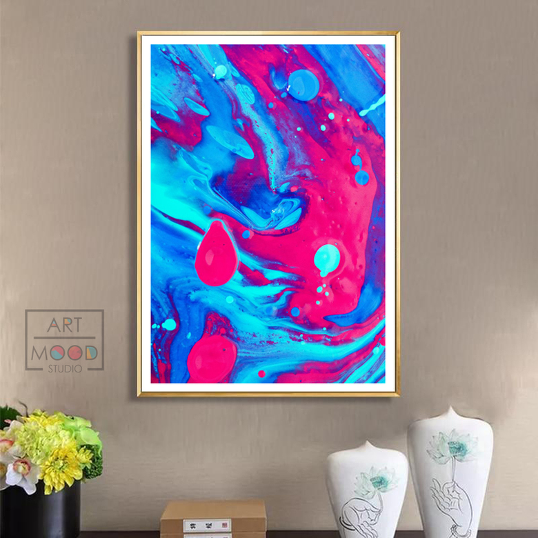 ПОСТЕР COLORED PLASMA