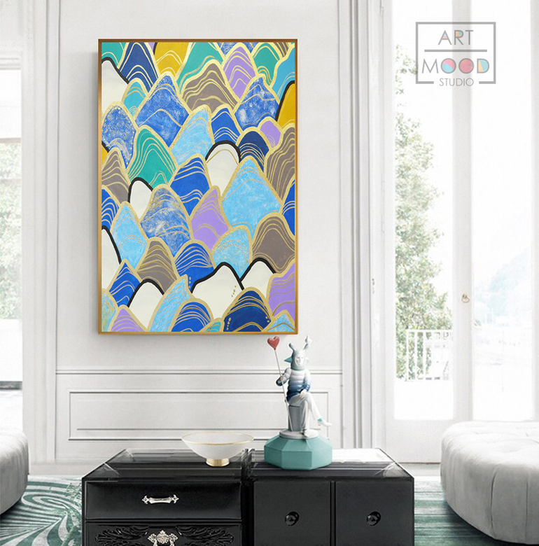 ПОСТЕР ABSTRACT WAVES