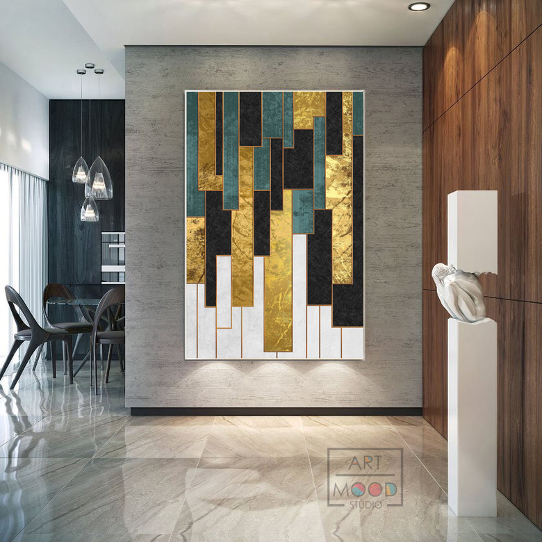 ПОСТЕР ABSTRACT EMERALD